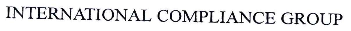 INTERNATIONAL COMPLIANCE GROUP