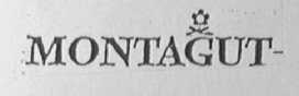 MONTAGUT