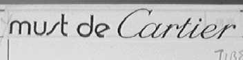 MUST DE CARTIER