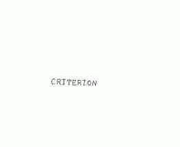 CRITERION
