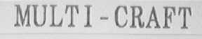 MULTI-CRAFT