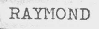 RAYMOND