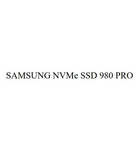 SAMSUNG NVME SSD 980 PRO
