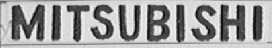 MITSUBISHI
