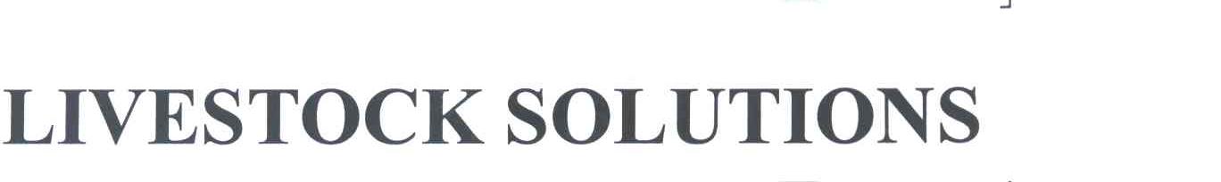 LIVESTOCK SOLUTIONS