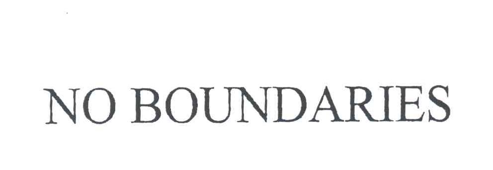 NO BOUNDARIES