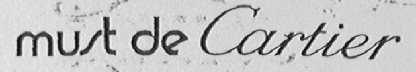 MUST DE CARTIER