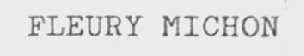 FILURY MICHON