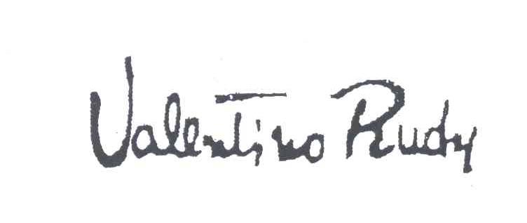 VALENTINO RUDY