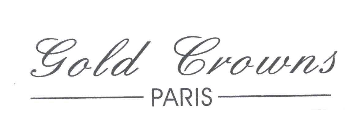 GOLD CROWNS;PARIS