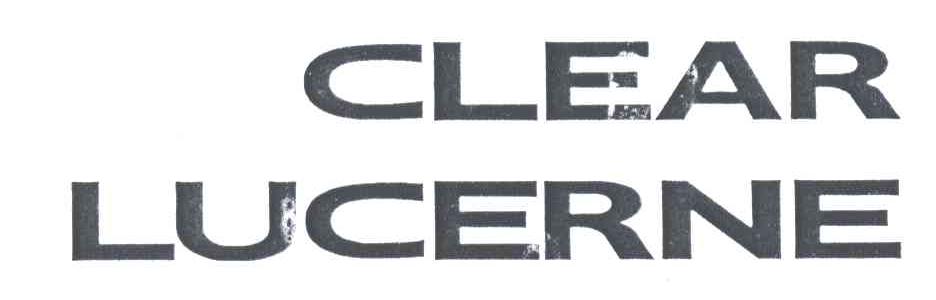 CLEAR LUCERNE
