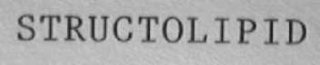 STRUCTOLIPID
