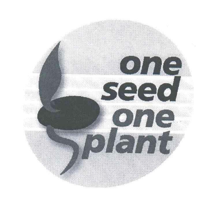 ONE SEED ONE PLANT