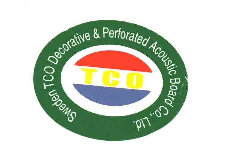 TCO;SWEDEN TCO DECROTIVE&PERFORATED ACOUSTIC BOARD CO.，LTD.