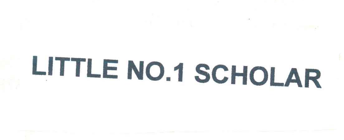 LITTLE NO.1 SCHOLAR
