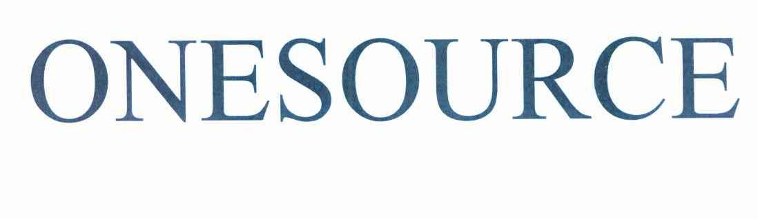 ONESOURCE