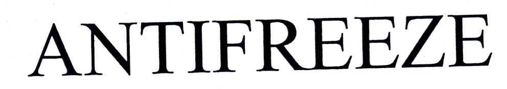 ANTIFREEZE