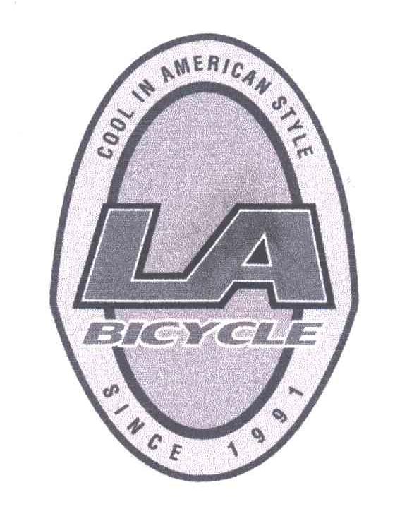LA BICYCLE;BICYCLE;SINCE;COOL AMERICAN STYLE