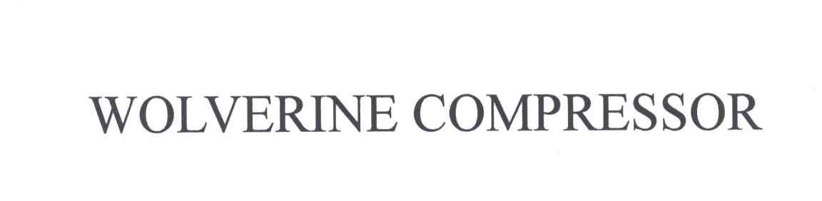WOLVERINE COMPRESSOR