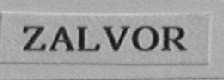 ZALVOR