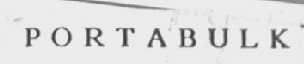 PORTABULK