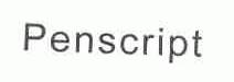 PENSCRIPT