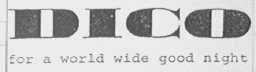 DICO TORIDA WORID WIDE GOOD NIGHT