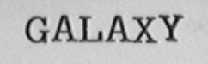 GALAXY