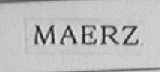 MAERZ