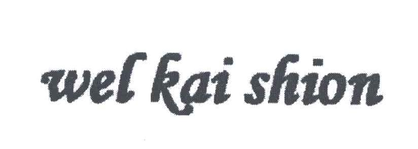 WEL KAI SHION
