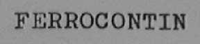 FERROCONTIN