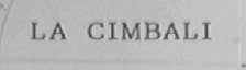 LACIMBALI