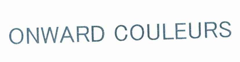 ONWARD COULEURS
