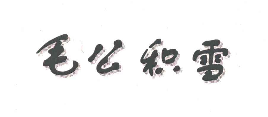 毛公积雪