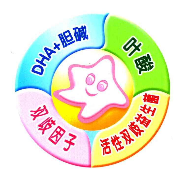 胆碱;叶酸;活性双岐益生菌;双岐因子;DHA