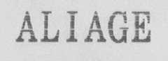 ALIAGE