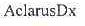 ACLARUSDX