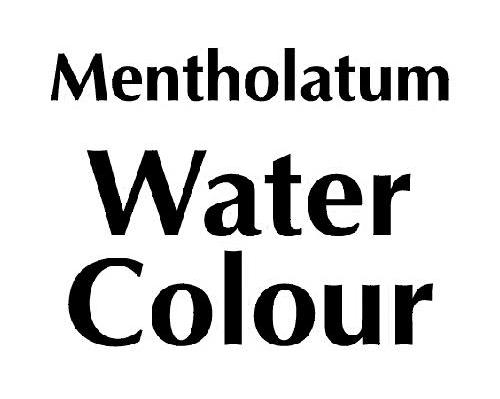 MENTHOLATUM WATER COLOUR