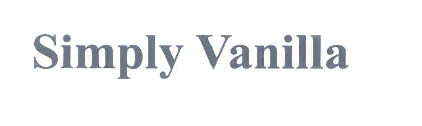 SIMPLY VANILLA