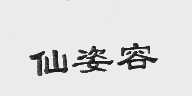 仙姿容