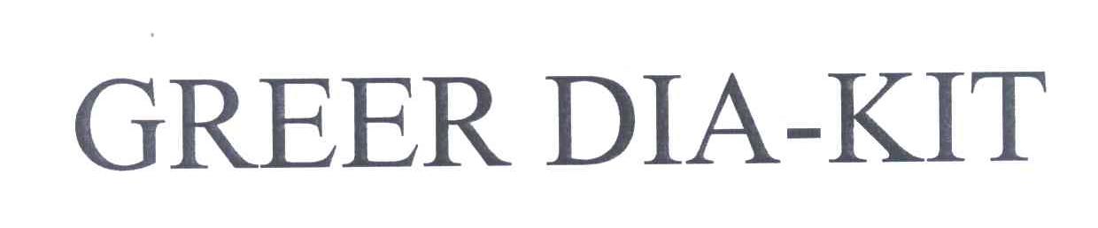 GREER DIA-KIT