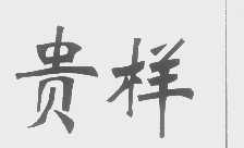 贵样