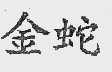 金蛇