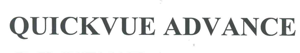 QUICKVUE ADVANCE