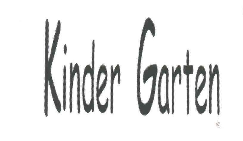 KINDER GARTEN