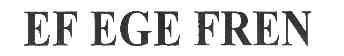 EF EGE FREN