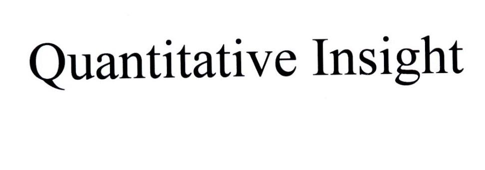 QUANTITATIVE INSIGHT