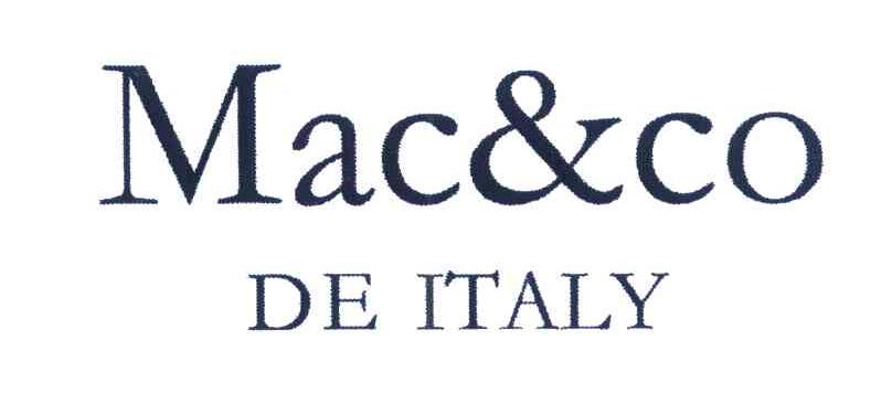 MAC&CO DE ITALY