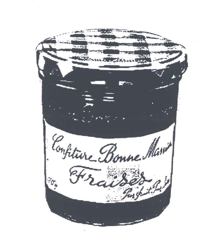 CONFITURE BONNE MAMAN FRAISES