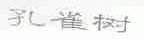 孔雀树